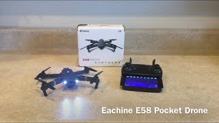 Eachine E58 Pocket Drone BangGood [upl. by Vena]