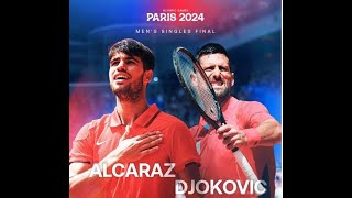 Carlos Alcaraz vs Novak Djokovic Live Stream  Gold Medal Match  Olympics 2024  Simulated AOT2 [upl. by Shirlene]