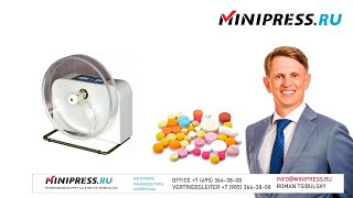 Labortablettenhärteanalysator CS04 Minipressru [upl. by Atrim]