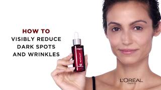 Reduce Dark Spots amp Even Tone How To Use and Apply LOréal Paris Glycolic Acid Serum [upl. by Ranjiv]