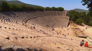 Epidavros Greece Perfect Acoustics  Rick Steves’ Europe Travel Guide  Travel Bite [upl. by Atsuj457]