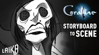 “The Dark Side of Other Mother” Storyboard to Scene — Coraline  LAIKA Studios [upl. by Ahsatak]