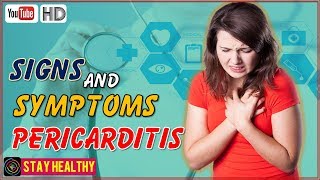 10 Signs of Pericarditis Inflammation Around Heart [upl. by Hait770]