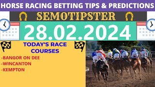 Horse Racing Tips Today 28022024Horse Racing PredictionsHorse Racing PicksHorse Racing Tips UK [upl. by Ohare]