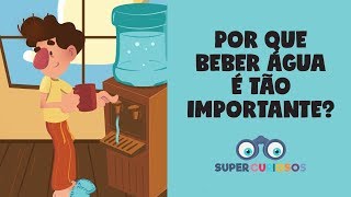 Por que precisamos beber água Super Curiosos [upl. by Nogem459]