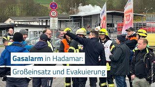 Großeinsatz und Evakuierung nach Gasaustritt in Hadamar [upl. by Changaris655]