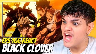 INSANOO 🔥 ASTA E YAMI VS DANTE ASSISTINDO BLACK CLOVER PELA PRIMEIRA VEZ EP 166  REACT [upl. by Huan]