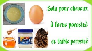 soin protéiné pour cheveux à forte et faible porosité [upl. by Idell]