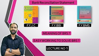 1 bank reconciliation statement class 11  FYBBI FYBMS  siraj shaikh [upl. by Winograd]