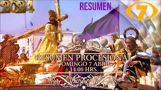 Completo Resumen Procesiones Semana Santa 2024 Guatemala Canal 7 [upl. by Moffit]