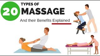 20 Common Massage Types and Their Benefits Explained [upl. by Aiuqal580]