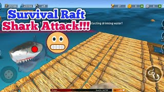 Raft Survival Ocean Nomad Mobile Gameplay [upl. by Anelehs]