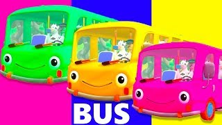 The Wheels On The Bus  PART 2  Nursery Rhymes for Kids amp Baby Songs [upl. by Epillihp]