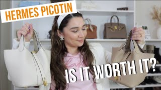 HERMES PICOTIN IS IT WORTH IT Entry Level Hermes Bag  Review [upl. by Robbi]