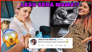 LESSLIE POLINESIA EMBARAZADA  LESLIE EMBARAZADA  LESSLIE SERÁ MAMÁ [upl. by Ellord]