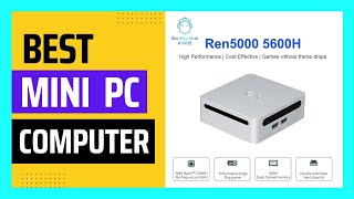 GenMachine New AMD Ryzen 5 5600H Mini PC Windows 1011 33GHz Up to 42GHz [upl. by Pardo]