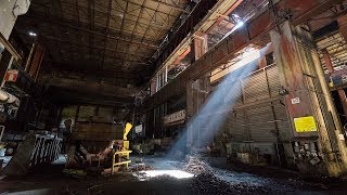 Massive Abandoned Steelworks  Sealed Inside by Security [upl. by Neirad]