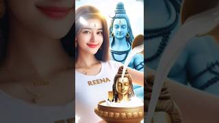 एक तेरे भरोसे पे सब बैठी हूं भूल के viral song harharmahadev shortsvideo [upl. by Odravde]