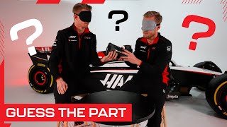 Kevin Magnussen and Nico Hulkenberg take on Guess the F1 Car Part Challenge [upl. by Sacks]