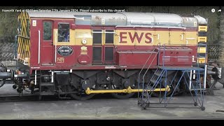 Haworth Yard at 1231pm Saturday 27th January 2024 Please subscribe to this channel [upl. by Sheply542]