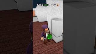 FAKE GUN TROLLING IN MM2 😂 roblox mm2 [upl. by Farron]