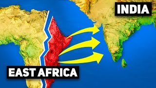 Why Will East Africa Break Up and Merge With India  Geopolitics  Geopolipedia [upl. by Ellerrad]