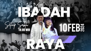 Ibadah Raya Onsite amp Online 2023 PDO KASIH  Sabtu 10 Februari 2024  Pk 1800 [upl. by Eachelle]