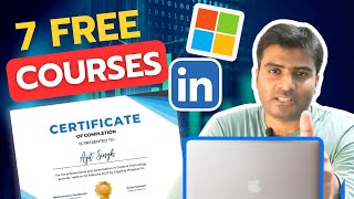 7 FREE Online Courses with certificates Students Must Do in 2024  Highly Recommended for Freshers [upl. by Iphlgenia613]