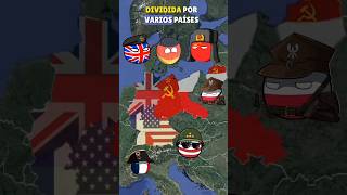 ALEMANIA DIVIDIDA curiosidades mapa countryballs historia guerra [upl. by Pet821]