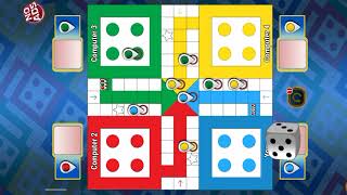 Ludo king game with 2 players  Ludo king game play  IRSHAD KING [upl. by Fessuoy]