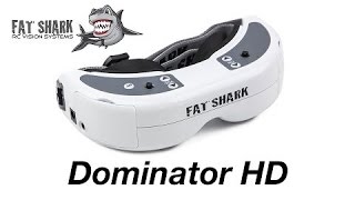 Fatshark Dominator HD unboxing and Receiver install [upl. by Ciryl]