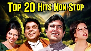 Top 20 Purane Hit Gaane Playlist  Lata Mangeshkar Kishore Kumar Mohd Rafi Mukesh Asha Bhosle [upl. by Masuh]