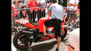 Super loud Ducati desmosedici motogp bike [upl. by Ecirrehs246]