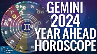 Gemini 2024 Horoscope ♊ Year Ahead Astrology [upl. by Gentry]