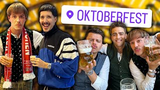 Erstes mal am OKTOBERFEST amp nüchtern am FC Bayern Spiel 🍺🥨 [upl. by Amity]