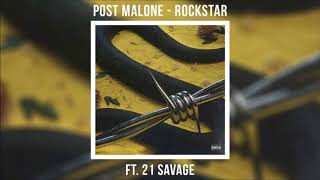 Rockstar  Post Malone ft 21 Savage Slowed Bass Boosted [upl. by Namzzaj]