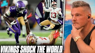 Vikings Shock The World How Can 49ers Bounce Back After 2 Straight Losses  Pat McAfee Show [upl. by Asyal740]