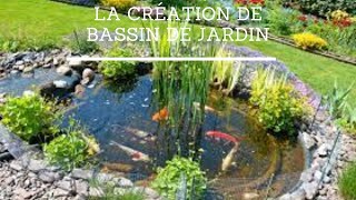 comment créer un bassin de jardin [upl. by Nosidda]