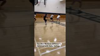 Two Way Workout Offense amp Defense with Delta College defense basketball basketballdrills juco [upl. by Plath]