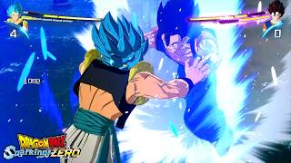 35 MINUTES OF EXCLUSIVE DRAGON BALL Sparking ZERO GAMEPLAY IN 4K 🐉 GOGETA VS VEGITO [upl. by Chevalier]