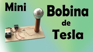 Cómo Hacer una Bobina de tesla Muy fácil de hacer [upl. by Ynot383]