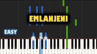 Sbahle  Emlanjeni  EASY PIANO TUTORIAL by SAPiano [upl. by Nahguav]