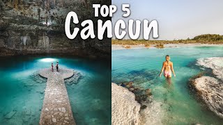 Top 5 Things to Do Around Cancun Mexico Excursions Outside the Resorts [upl. by Llertnov]