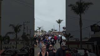 How packed it was at the Pismo carshow 2024 8k california automobile car shorts fyp [upl. by Ase]