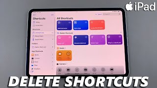 How To Delete Shortcuts On iPad [upl. by Hendrick]