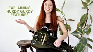 Explaining the Features of my Hurdy Gurdy  PATTY GURDY [upl. by Corri]