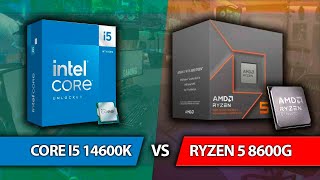 Ryzen 5 8600G vs Core I5 14600K [upl. by Wilhelm]