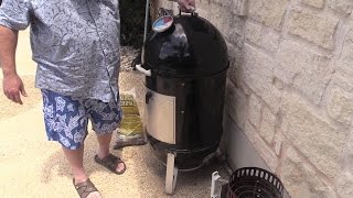 How To Cook on Weber Smokey Mountain WSM [upl. by Vandervelde]