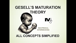 Gesells Maturation Theory and all concepts  Simplest Explanation Ever [upl. by Adigirb]