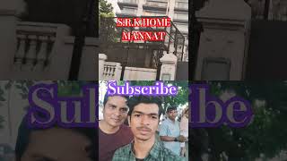 Shahrukh Khan ka ghar mannatking of bollywood mannatmumbaikarytshorts youtubevideo [upl. by Revilo]